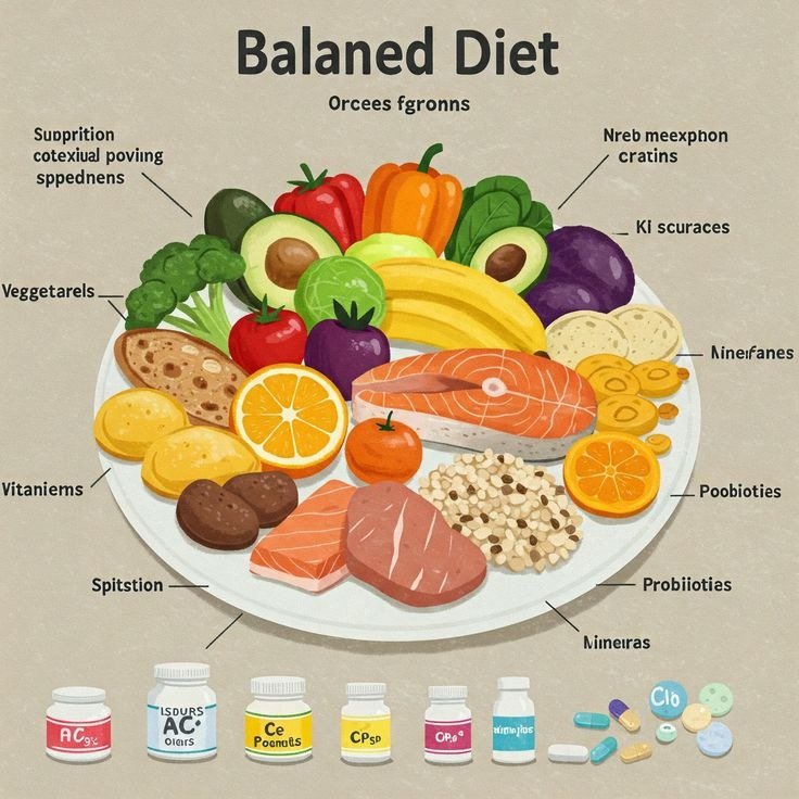 Nutrition tips and recipes for a balanced diet and improved health.